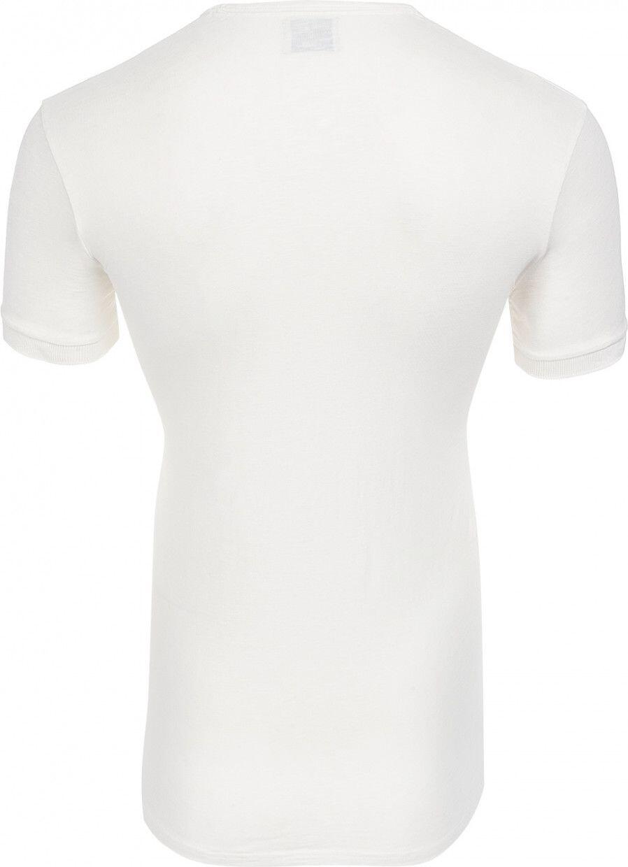 T-Shirt Manches Courtes LeBram Ecusson Marshmallow / Blanc 4/5