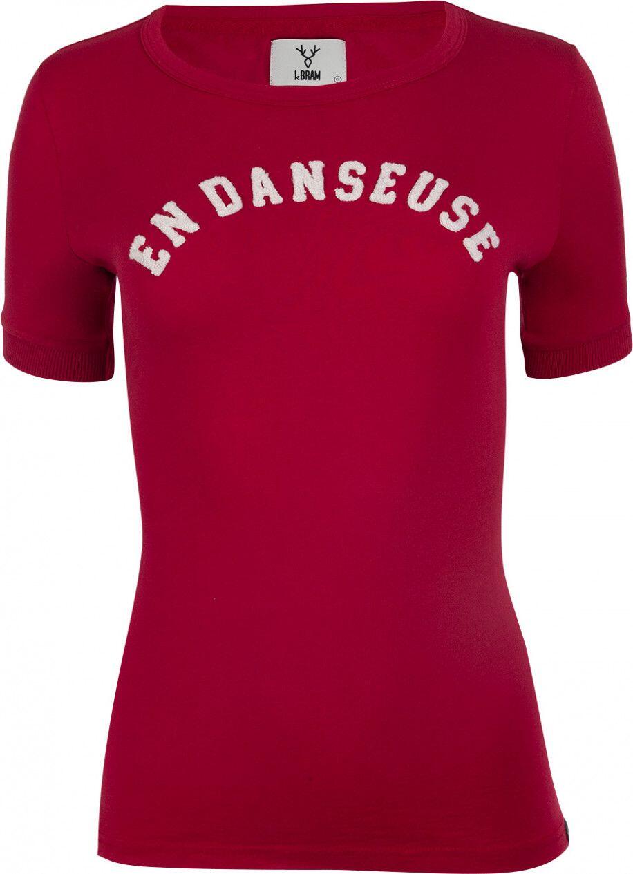 LeBram Woman In Red Winery Dancer camiseta de manga corta 2/5