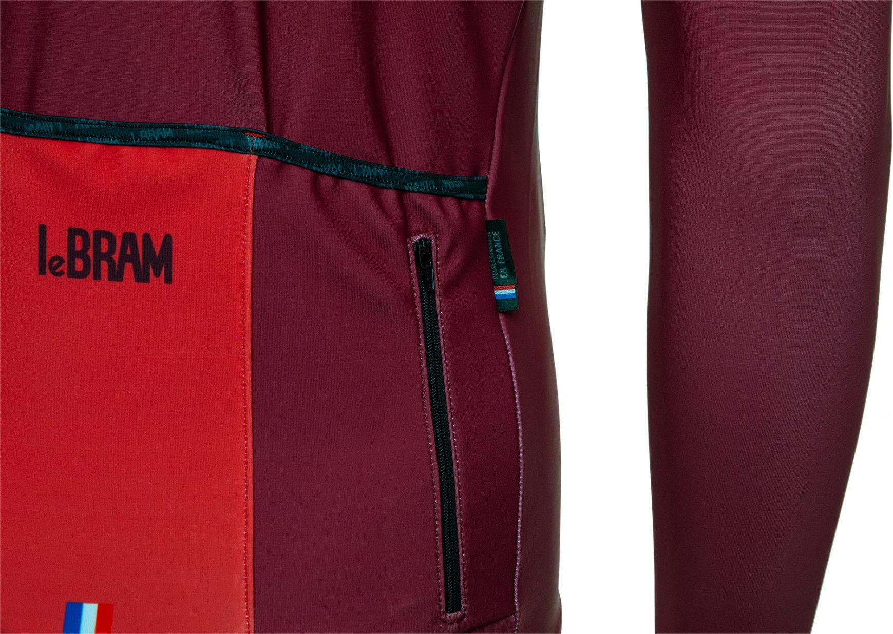 Maillot Manches Longues LeBram Izoard Rouge 5/7