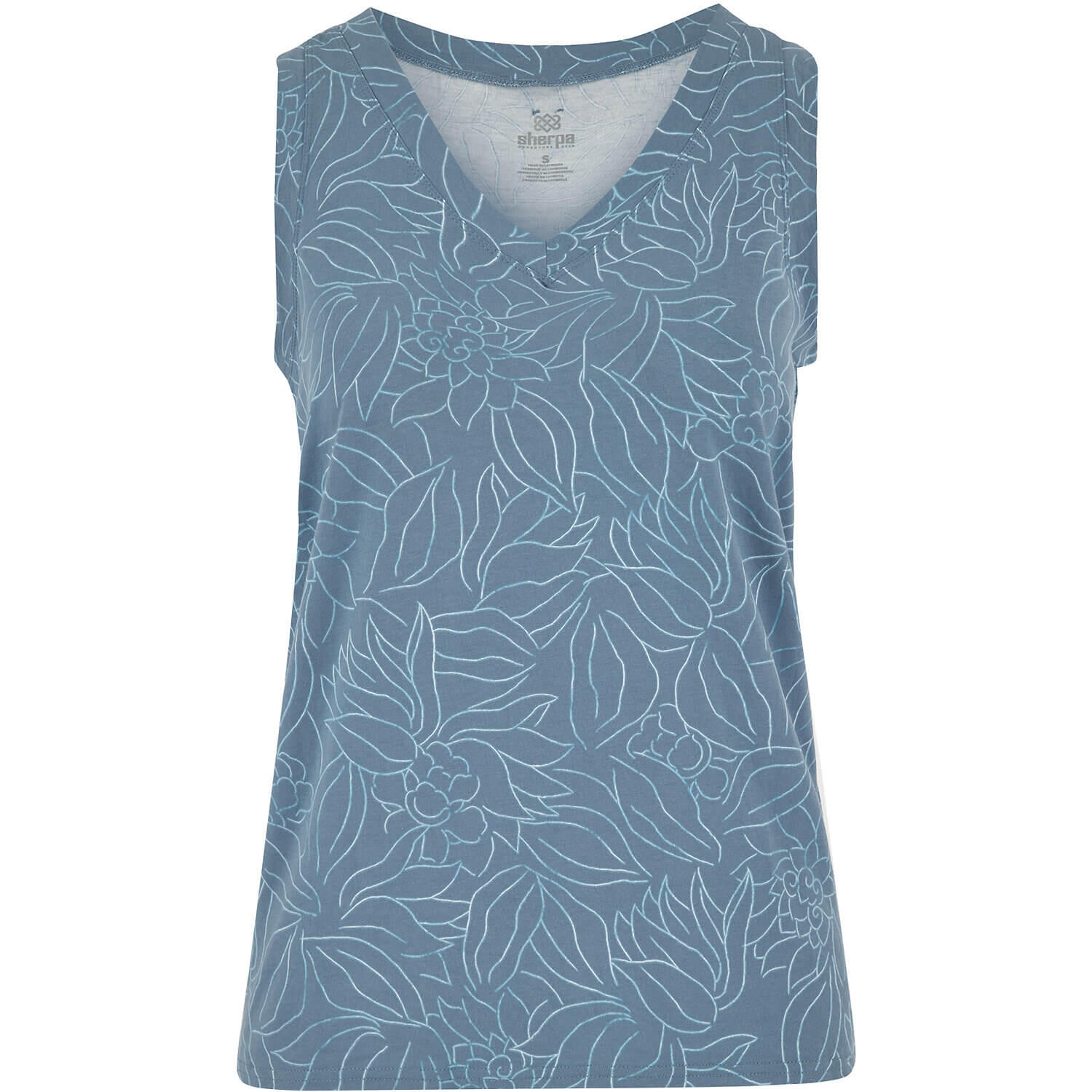Damen Tanktop Neha V-Ausschnitt 1/1