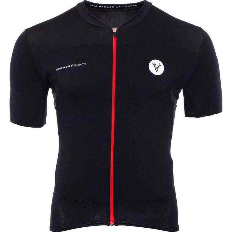 Maillot Manches Courtes LeBram Galibier Noir