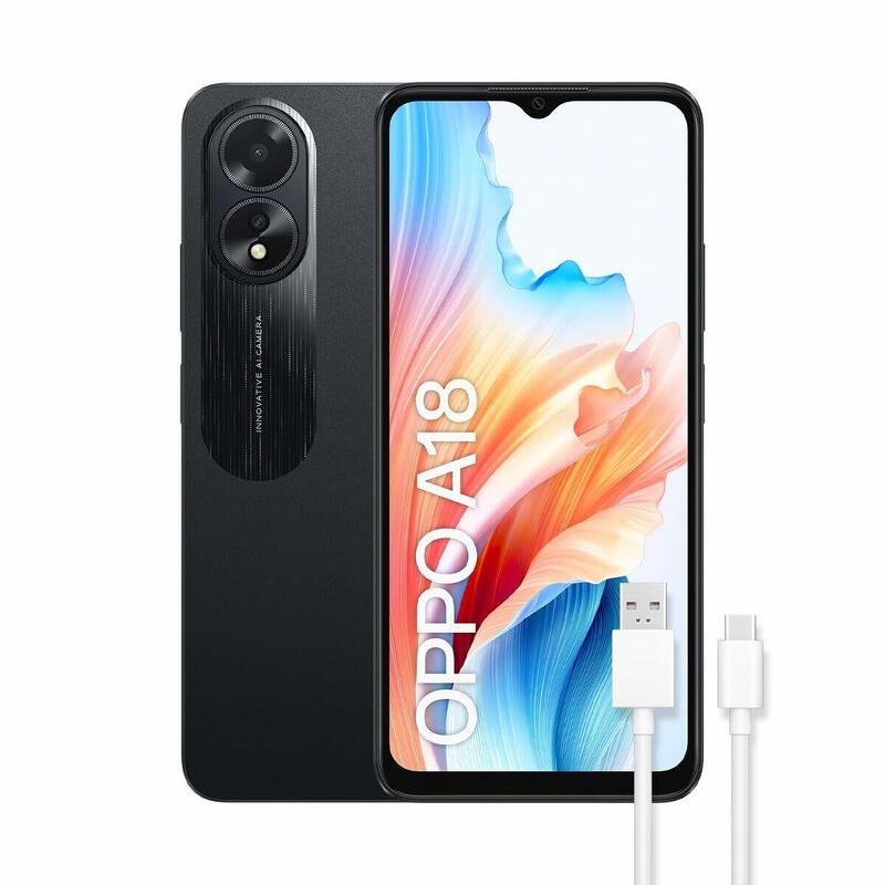 Smartphone Oppo A18 Negro