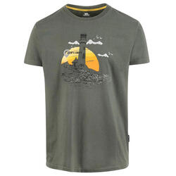 Heren Seacliff Bedrukt Casual Tshirt (Ivy)