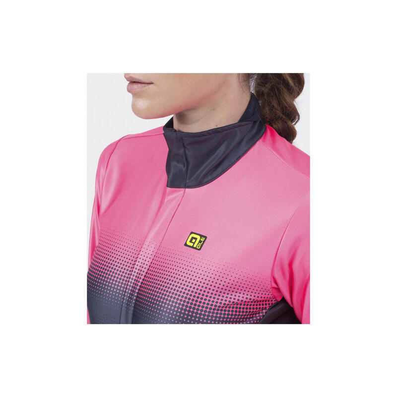 Alé Gradient Women's Long Sleeve Jacket Fluorescent Pink/Black