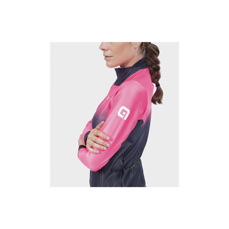 Alé Gradient Women's Long Sleeve Jacket Fluorescent Pink/Black