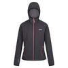 Veste softshell Femme (Gris phoque / Flamant rose)