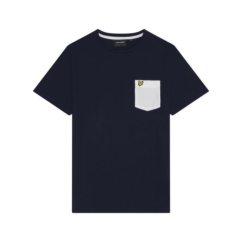 Tshirt Homme (Bleu marine foncé / Blanc cassé)