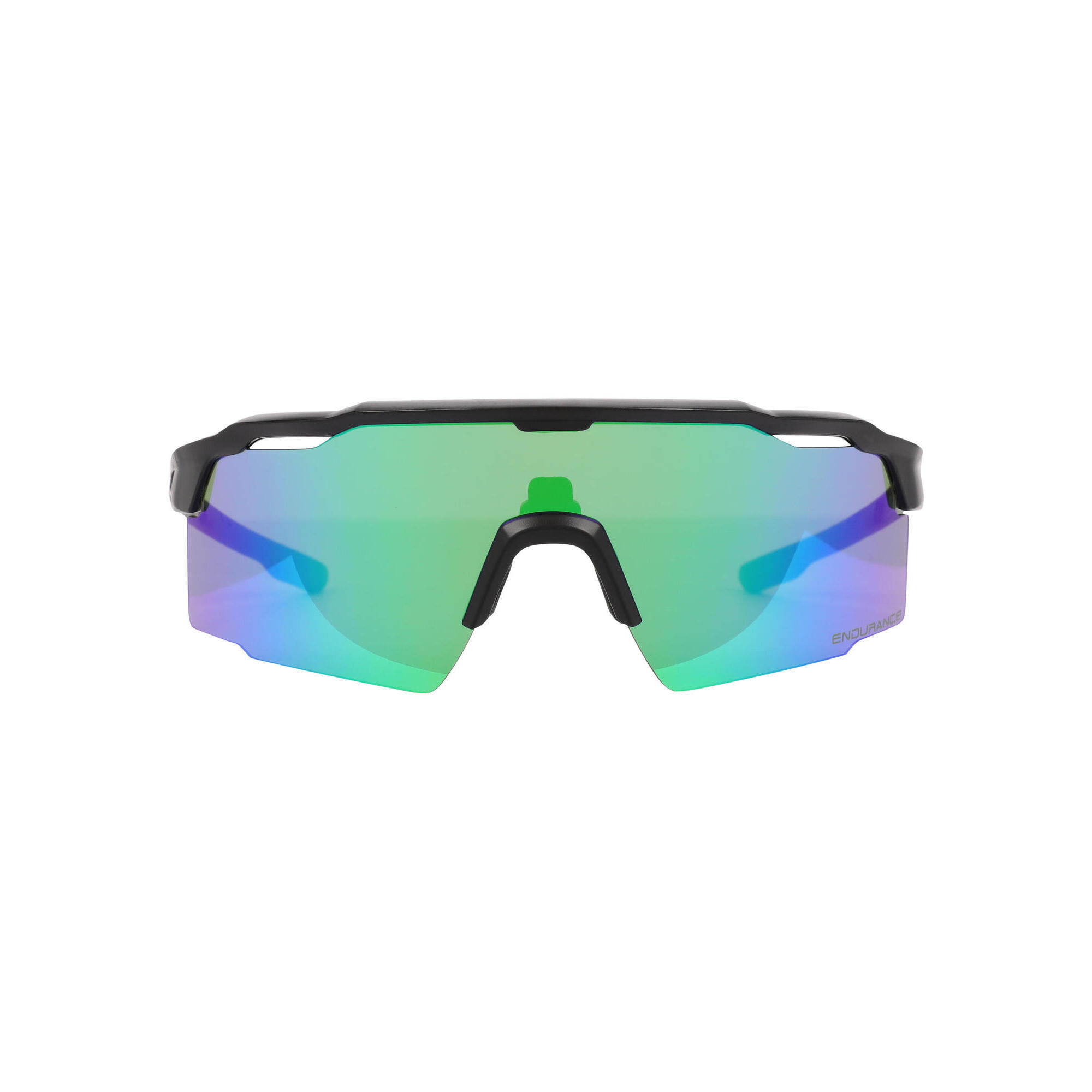 Endurance - Lunettes De Sport Alberto - Lunettes De Soleil - Bleu|vert - Taille Unique - Decathlon