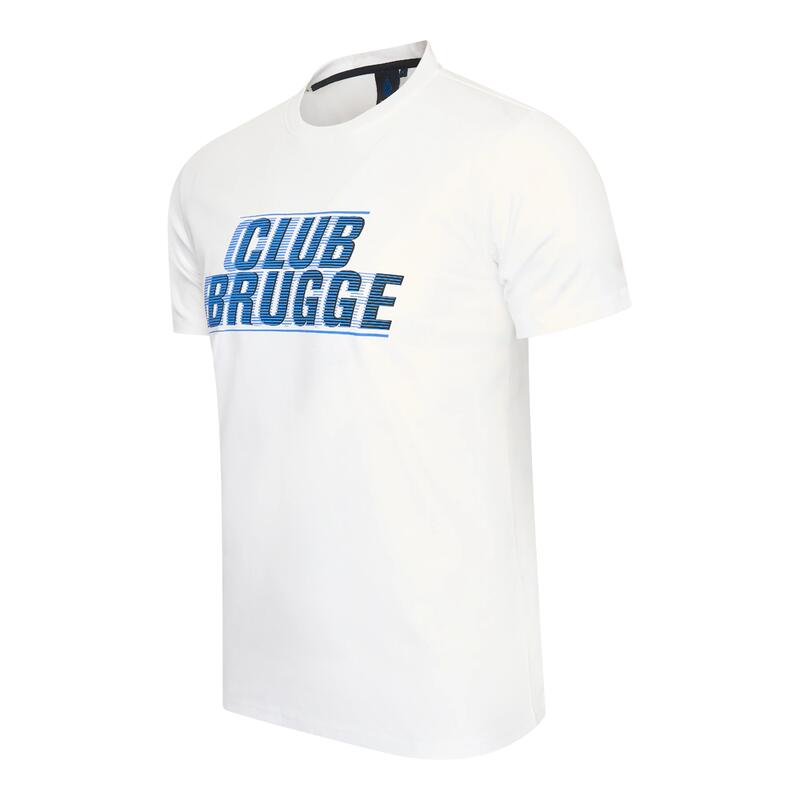 T-shirt Club Brugge pour hommes - Blanc