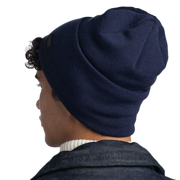 Gorro unisex Buff Knitted niels en color azul