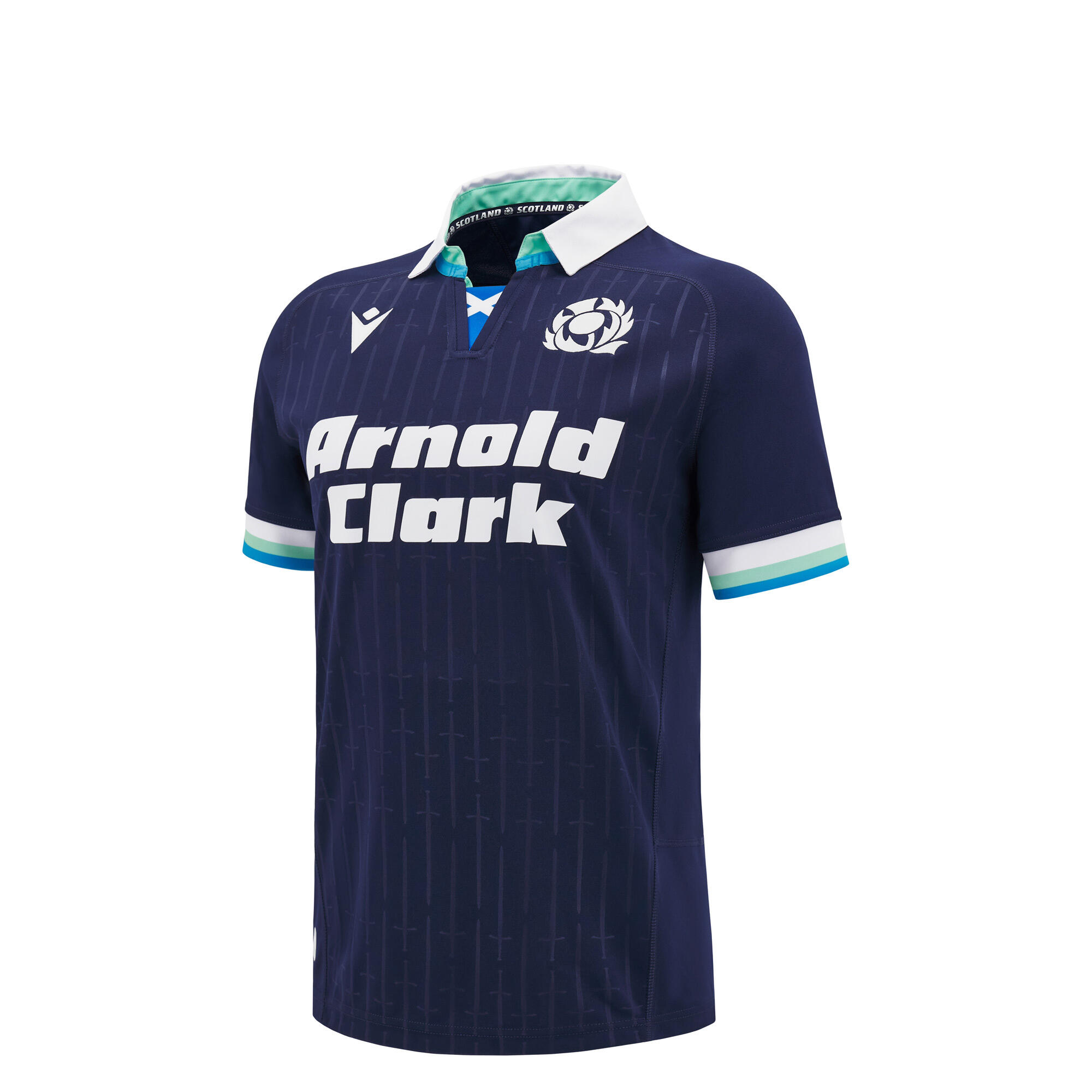 MACRON Scotland SRU M24/25 Home Rugby Jersey Kids