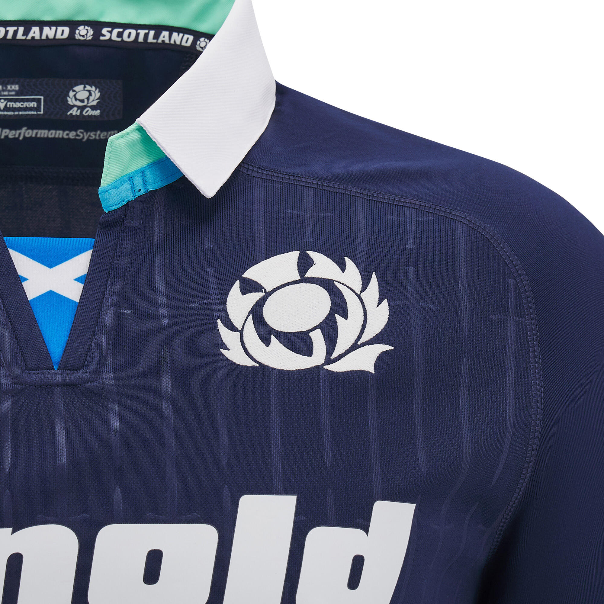 Scotland SRU M24/25 Home Rugby Jersey Kids 3/5