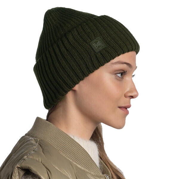 Gorro unisex Buff Knitted rutger en color verde