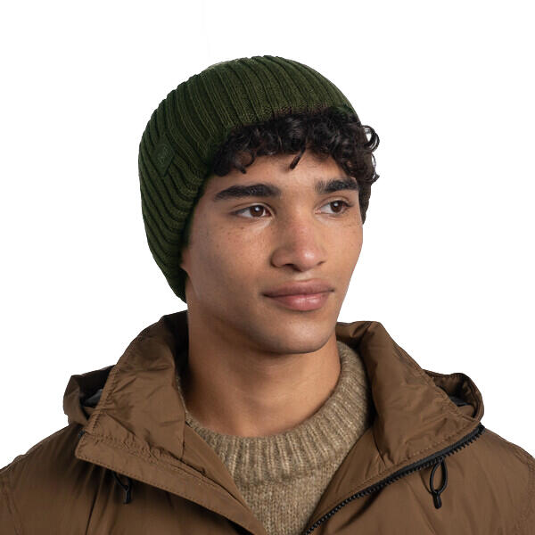 Gorro unisex Buff Knitted rutger en color verde