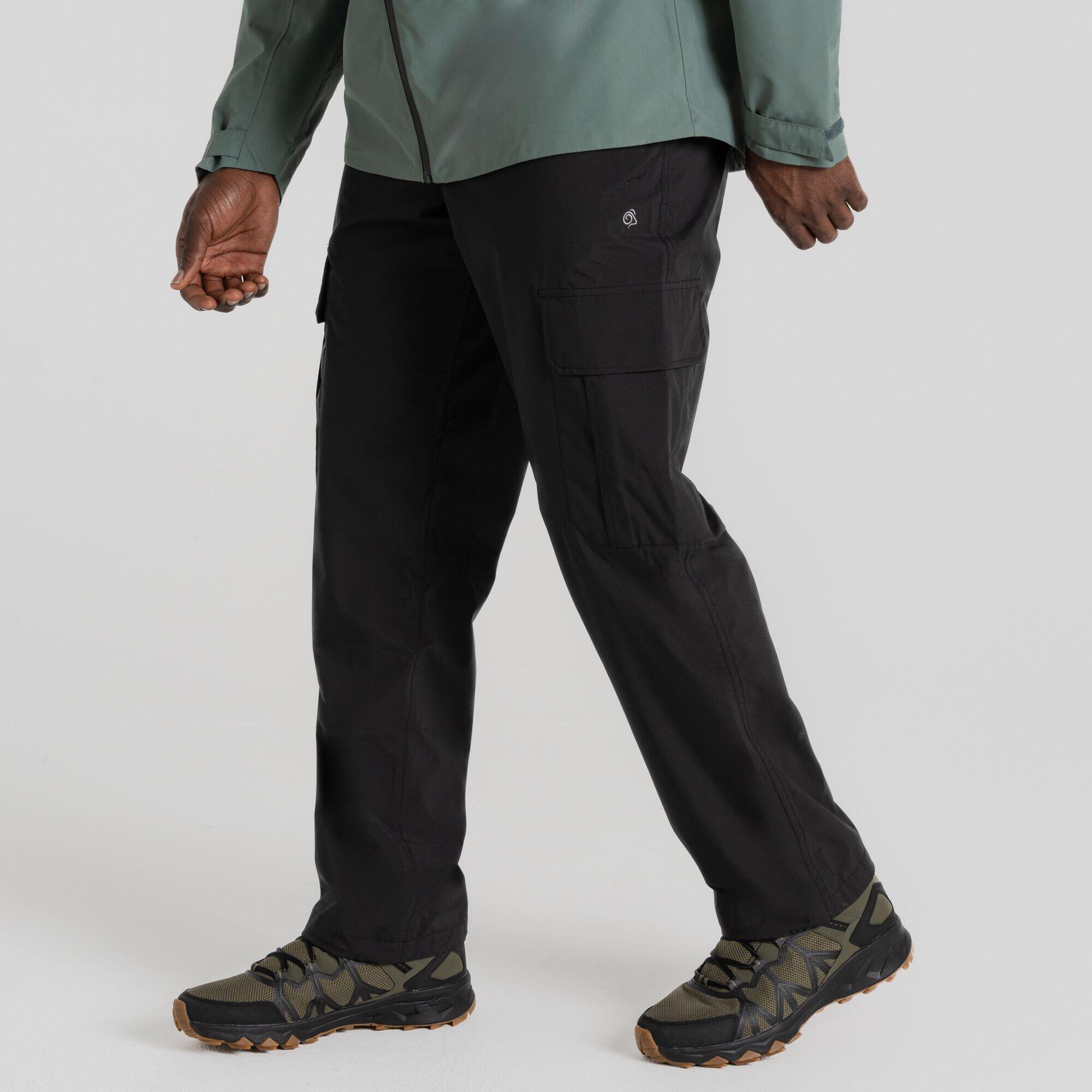 Craghoppers - Pantalon De Marche Imperméable Indus Pour Hommes - Pantalons - Noir - Decathlon