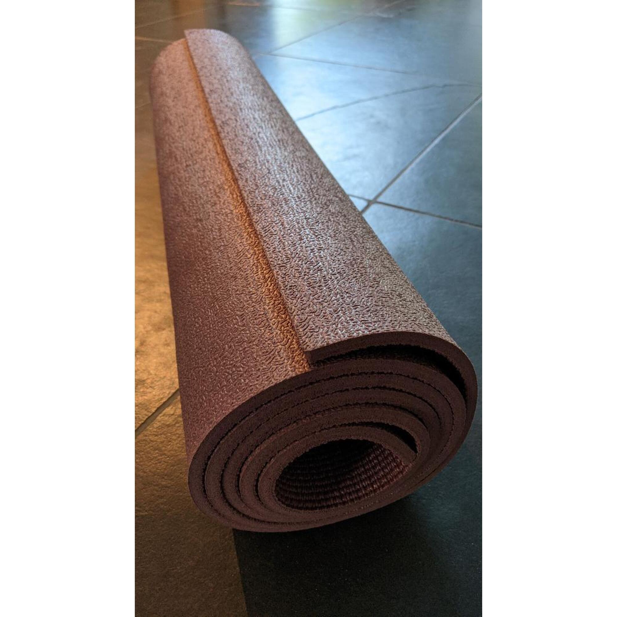 Tussen Particulieren - Yogamat Comfort 173 cm x 61 cm x 8 mm acajou