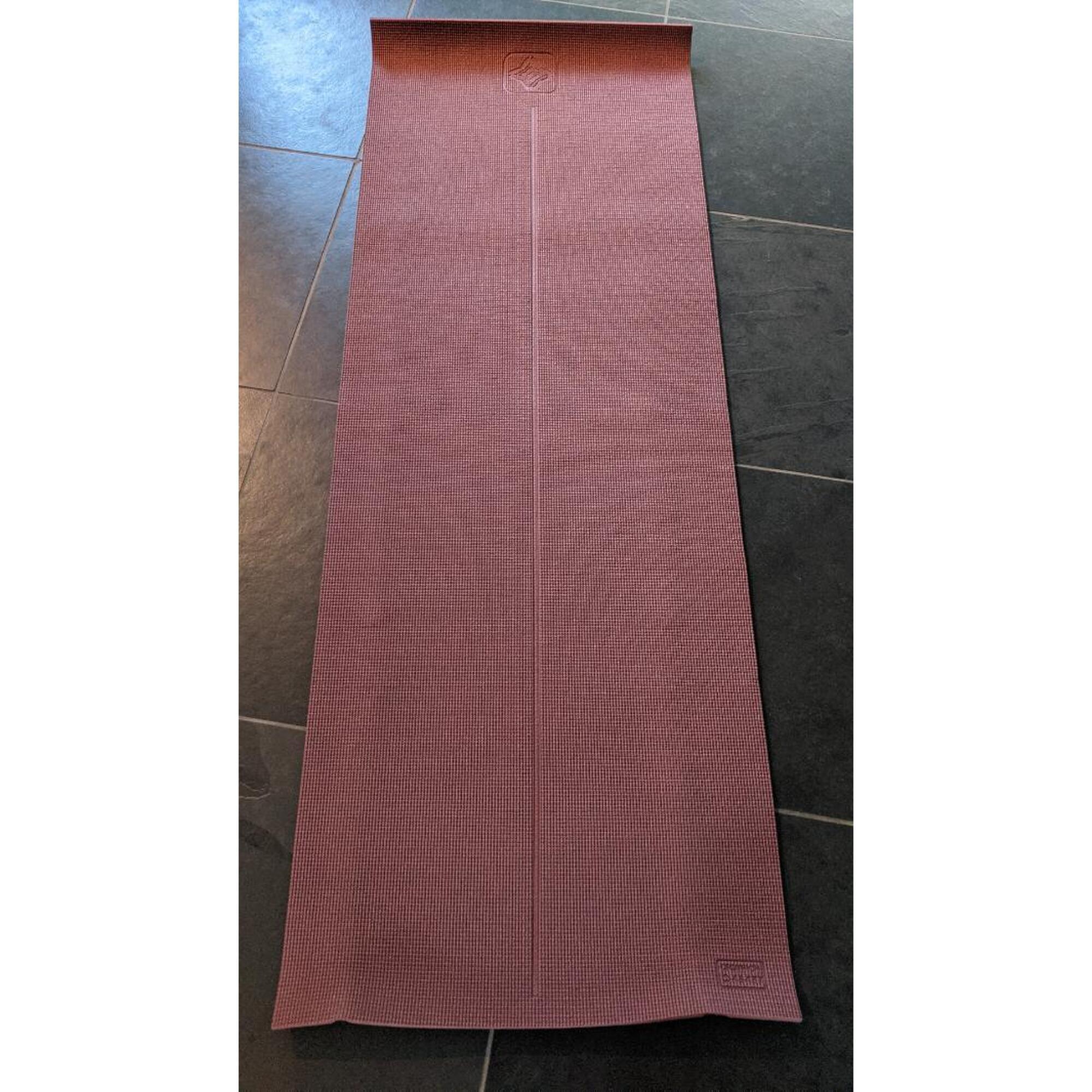 Entre Particuliers - Tapis de yoga Comfort 173 cm x 61 cm x 8 mm acajou