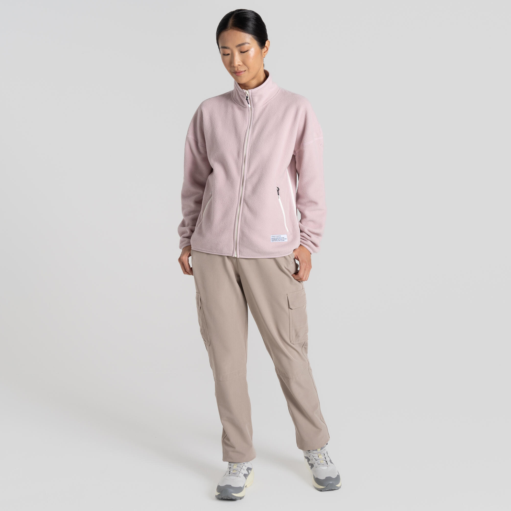 Womens CO2 Renu Full Zip Fleece 3/7