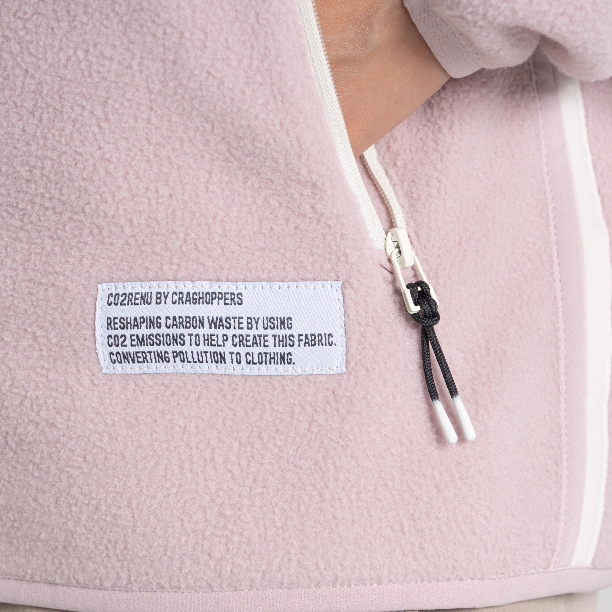 Womens CO2 Renu Full Zip Fleece 5/7