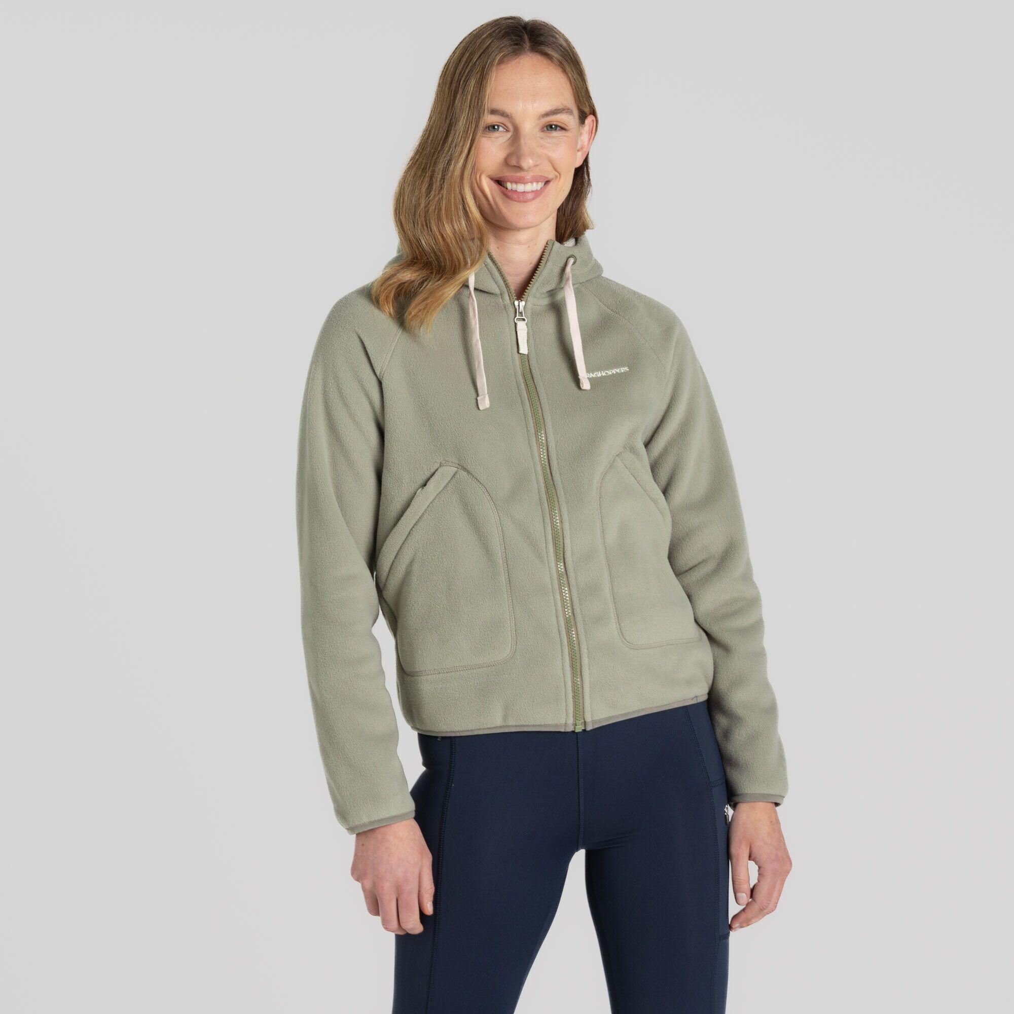 CRAGHOPPERS Womens Grainne Hooded Fleece Jacket
