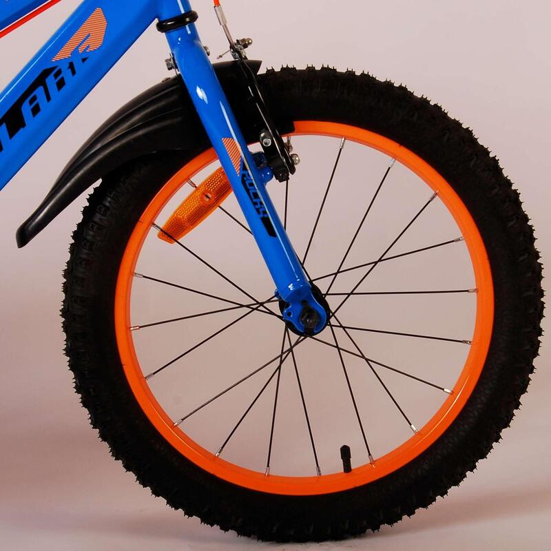 Vélo pour enfants Volare Rocky - Garçons - 18 pouces - Bleu