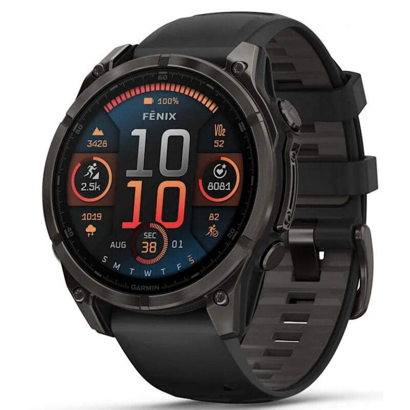 Montre GPS Multisports Garmin Fenix 8 47mm SAPPHIRE AMOLED