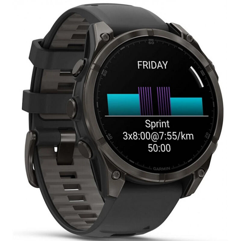 Montre GPS Multisports Garmin Fenix 8 47mm SAPPHIRE AMOLED