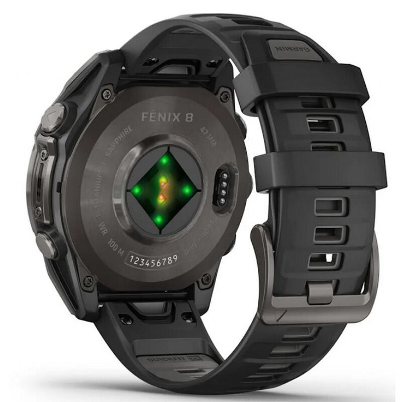 Montre GPS Multisports Garmin Fenix 8 47mm SAPPHIRE AMOLED