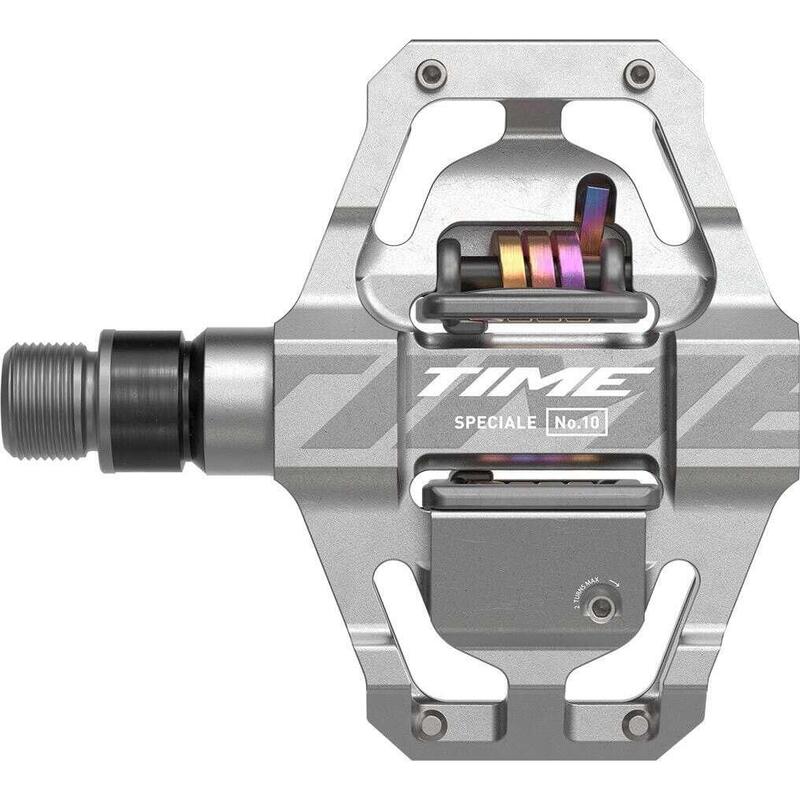 Pedali in alluminio TIME Speciale 10 + Cales ATAC 13°/17° B1