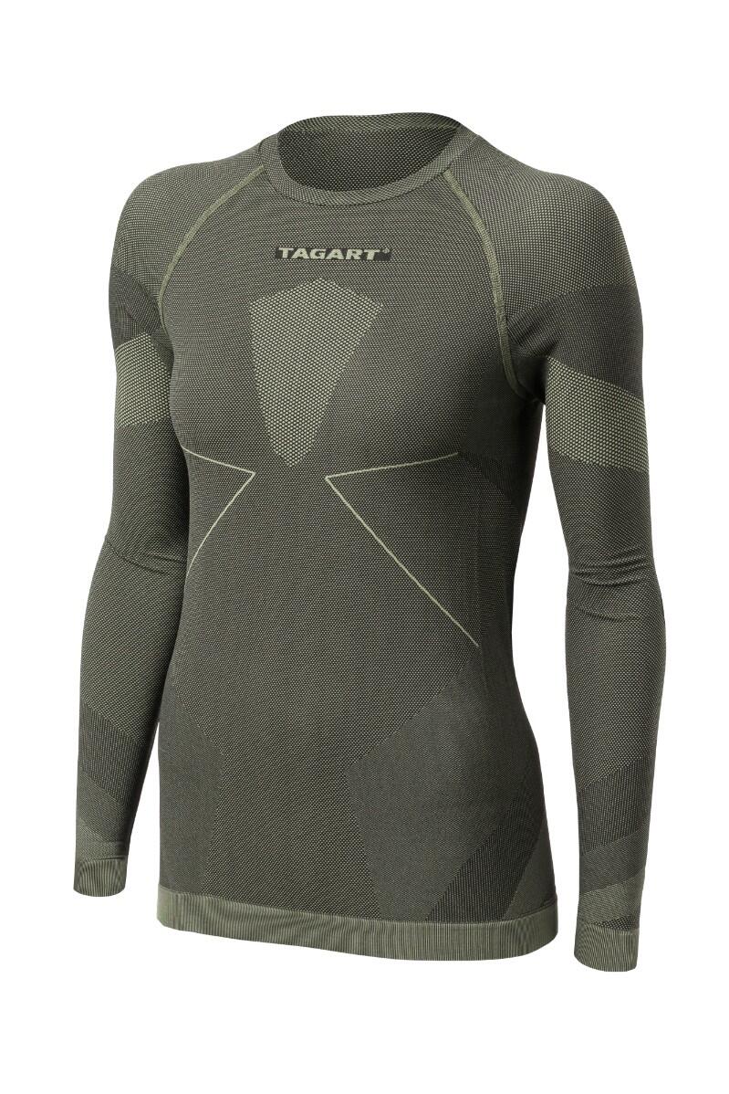 Camiseta termoactiva de manga larga para mujer Tagart Woodsman verde 4/6