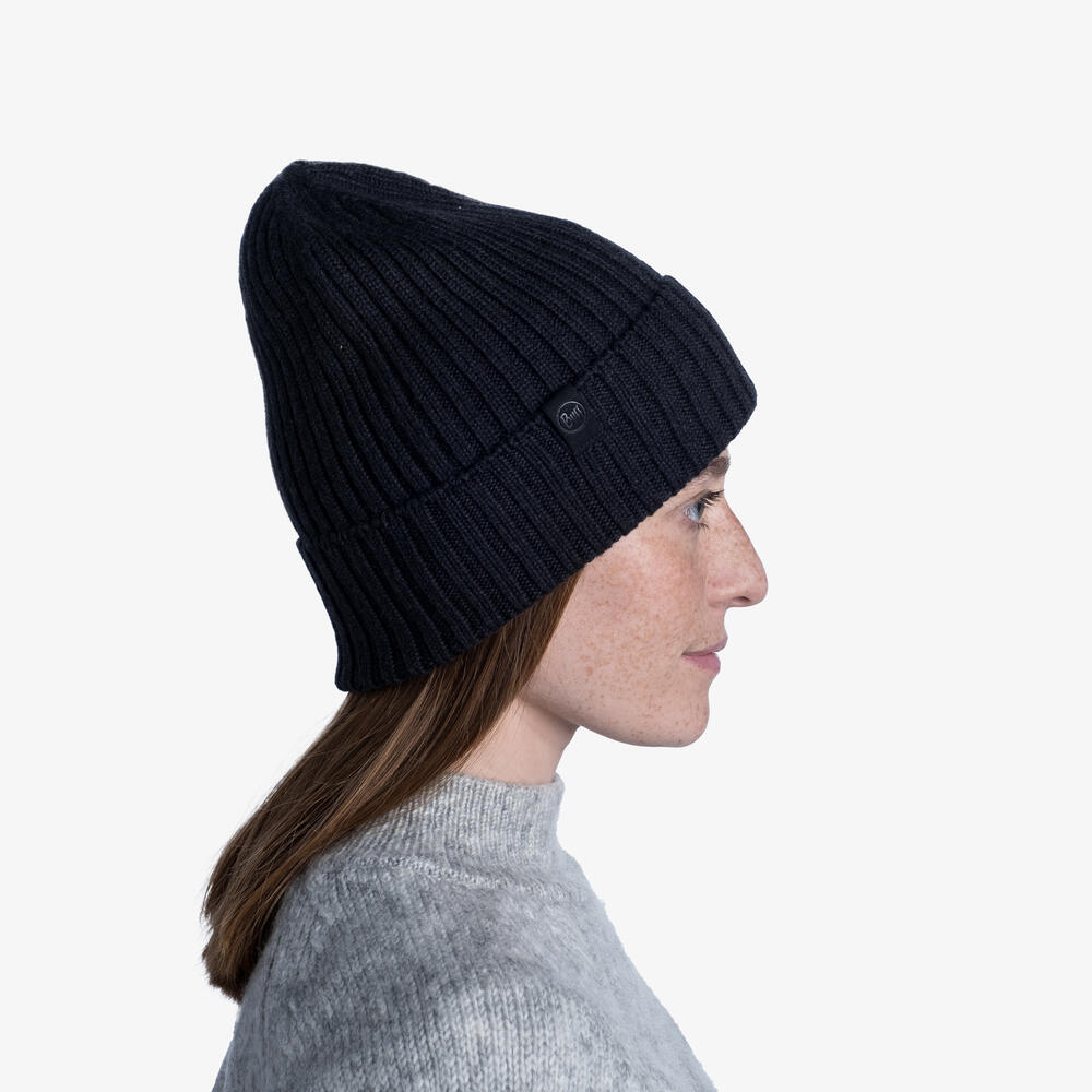 Gorro Knitted Unisex Buff Gris oscuro 3/7