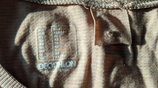 Tussen Particulieren - hardlooptopje voor dames Kiprun Run 500 Dry peach 2/2