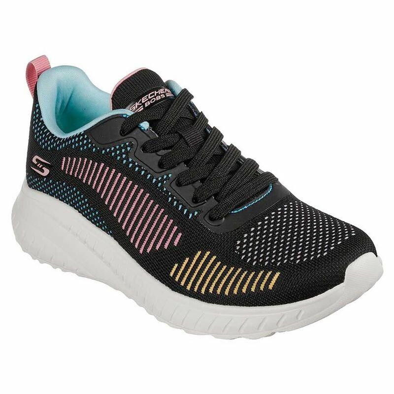 Zapatillas Deportivas Mujer Skechers Bobs Suad Negro