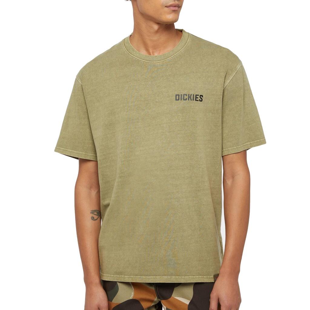 T-shirt Dickies Modèle High Flying Workwear Couleur Vert 1/5