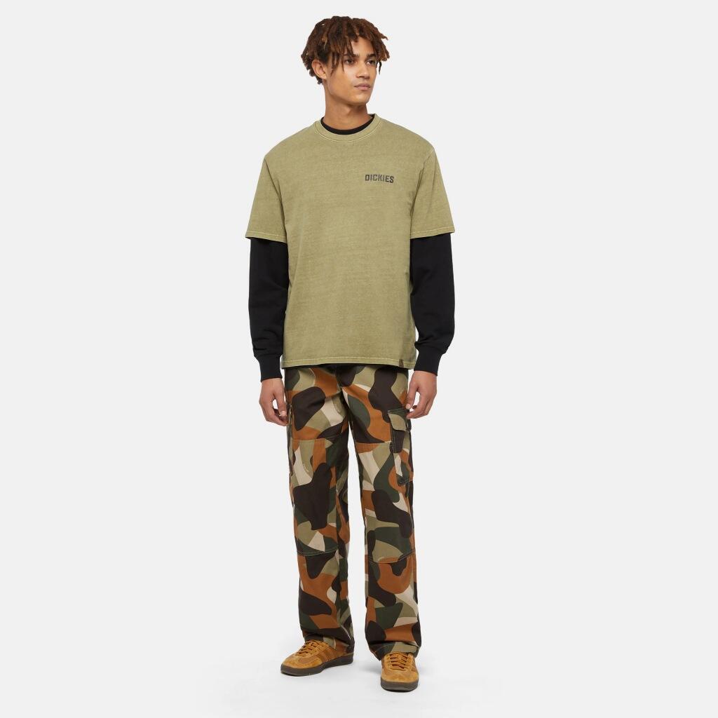 T-shirt Dickies Modèle High Flying Workwear Couleur Vert 4/5