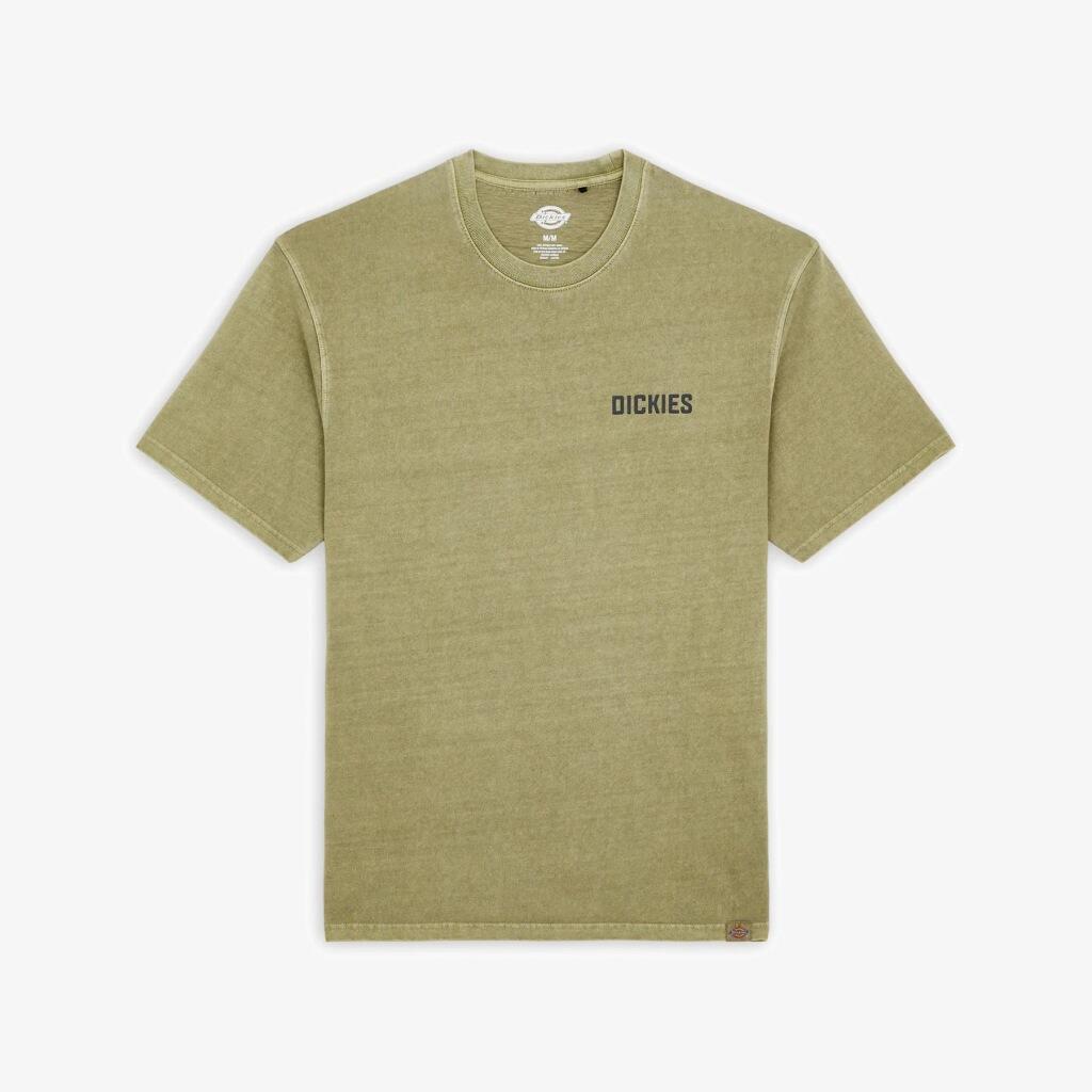 T-shirt Dickies Modèle High Flying Workwear Couleur Vert 2/5