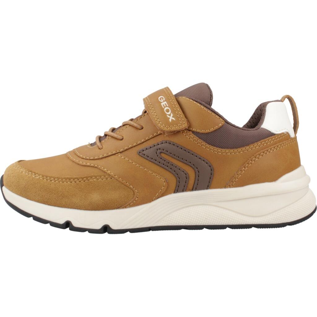 Zapatillas niño Geox J Rooner Marron Claro 2/5