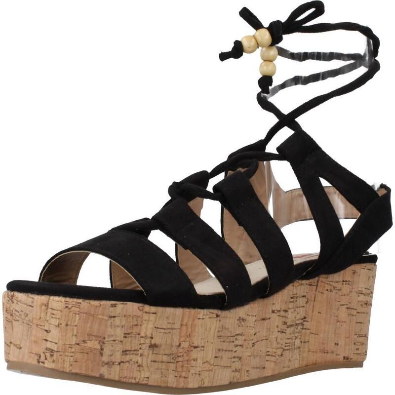 Sandalias Mujer Mtng 58923m Negro