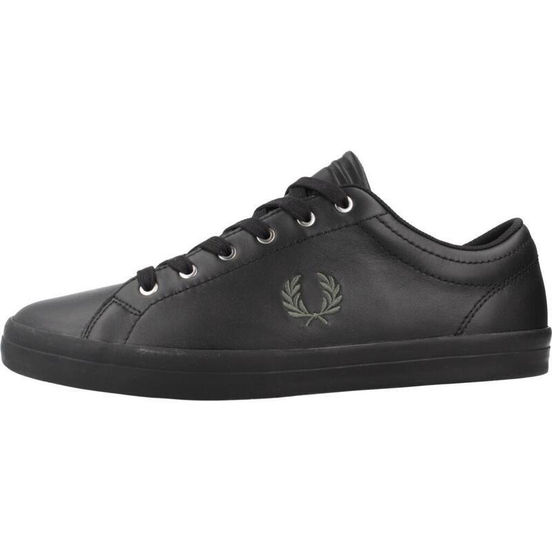 Zapatillas hombre Fred Perry Baseline Leather Negro