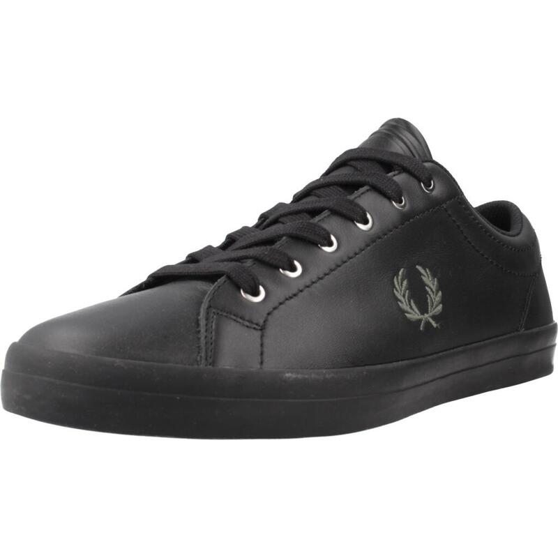 Zapatillas hombre Fred Perry Baseline Leather Negro