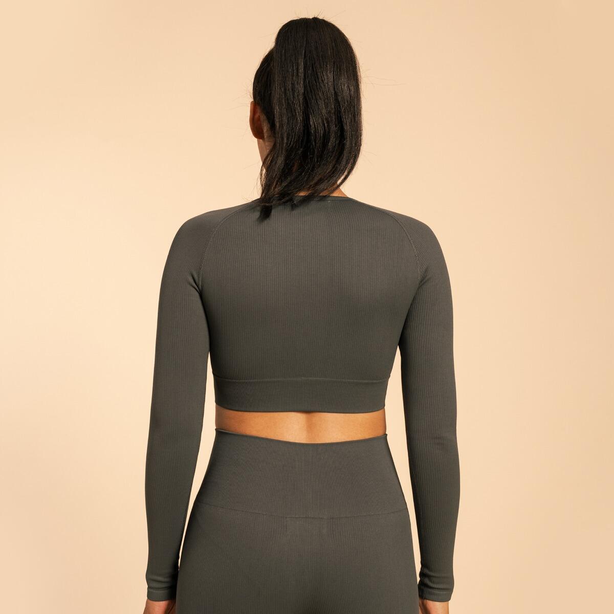 Dámský top Hyper Crop Top Shadow 3/7