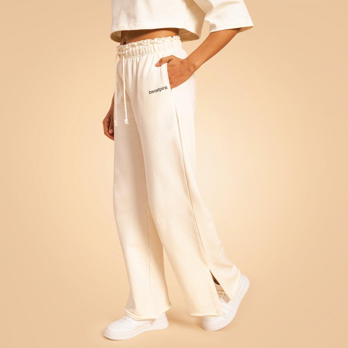Donna joggers vita alta Ivory Serenity 3/7