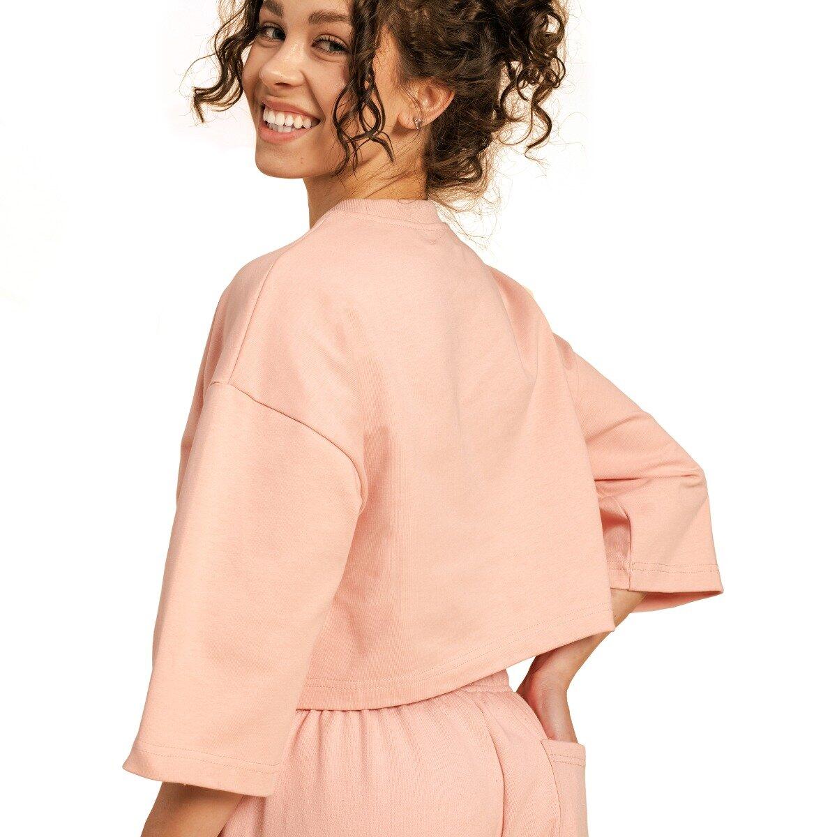Dámské tričko Cropped Serenity Pink 7/7