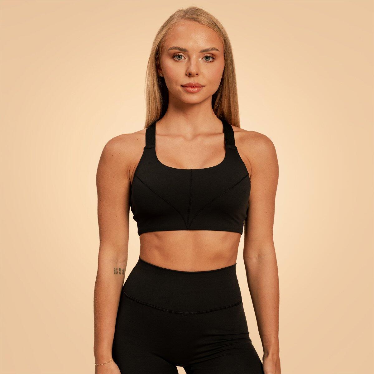 BEASTPINK Sportovní podprsenka Sense Black