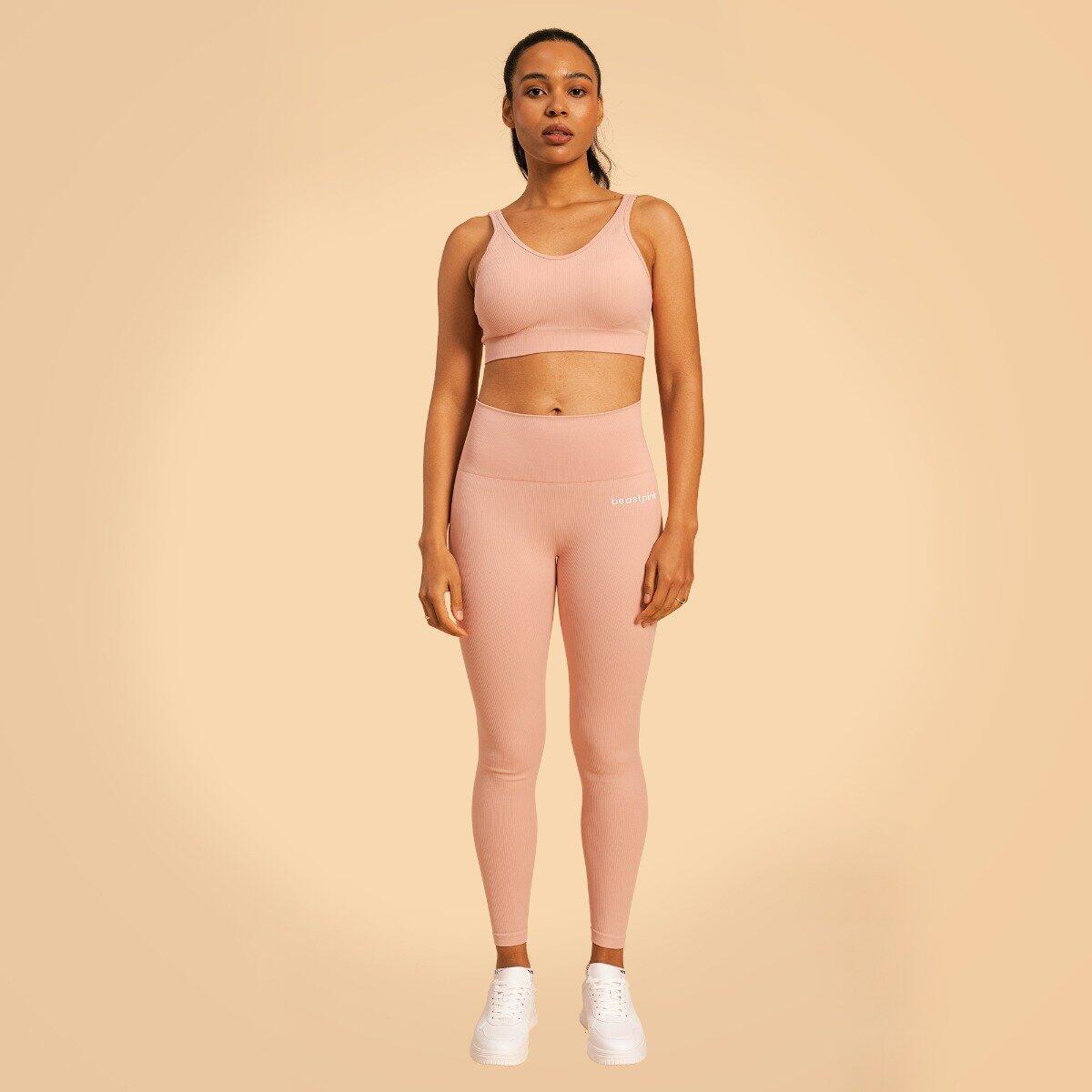 Donna palestra leggings traspiranti Pink Hyper 6/7