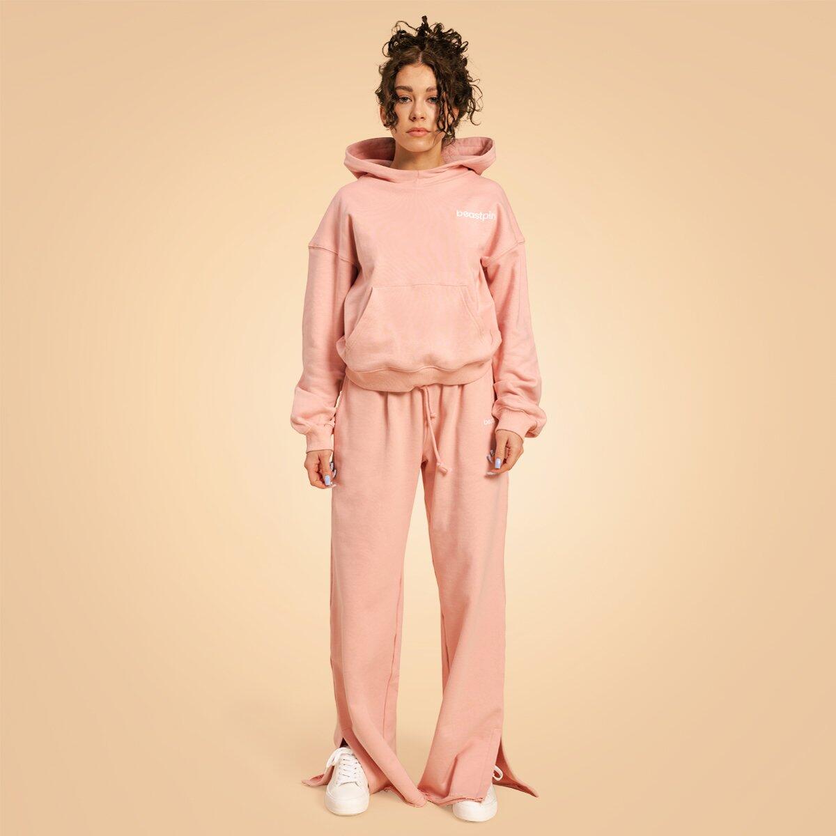 Donna joggers vita alta Pink Serenity 4/7