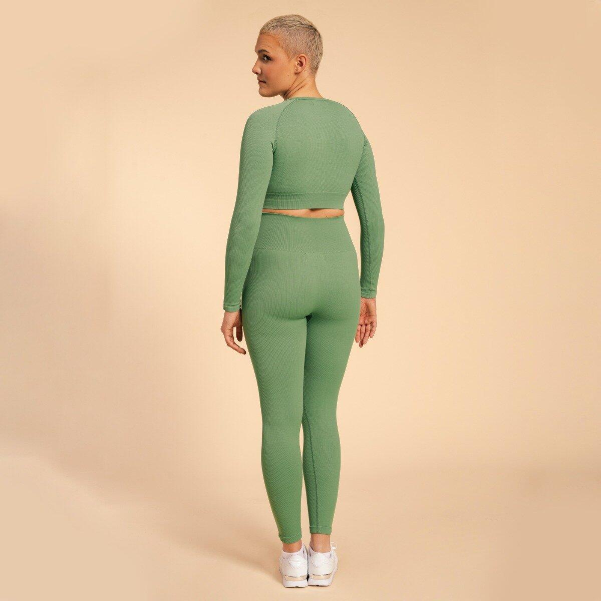 Dámský top Hyper Crop Top Olivine 4/4