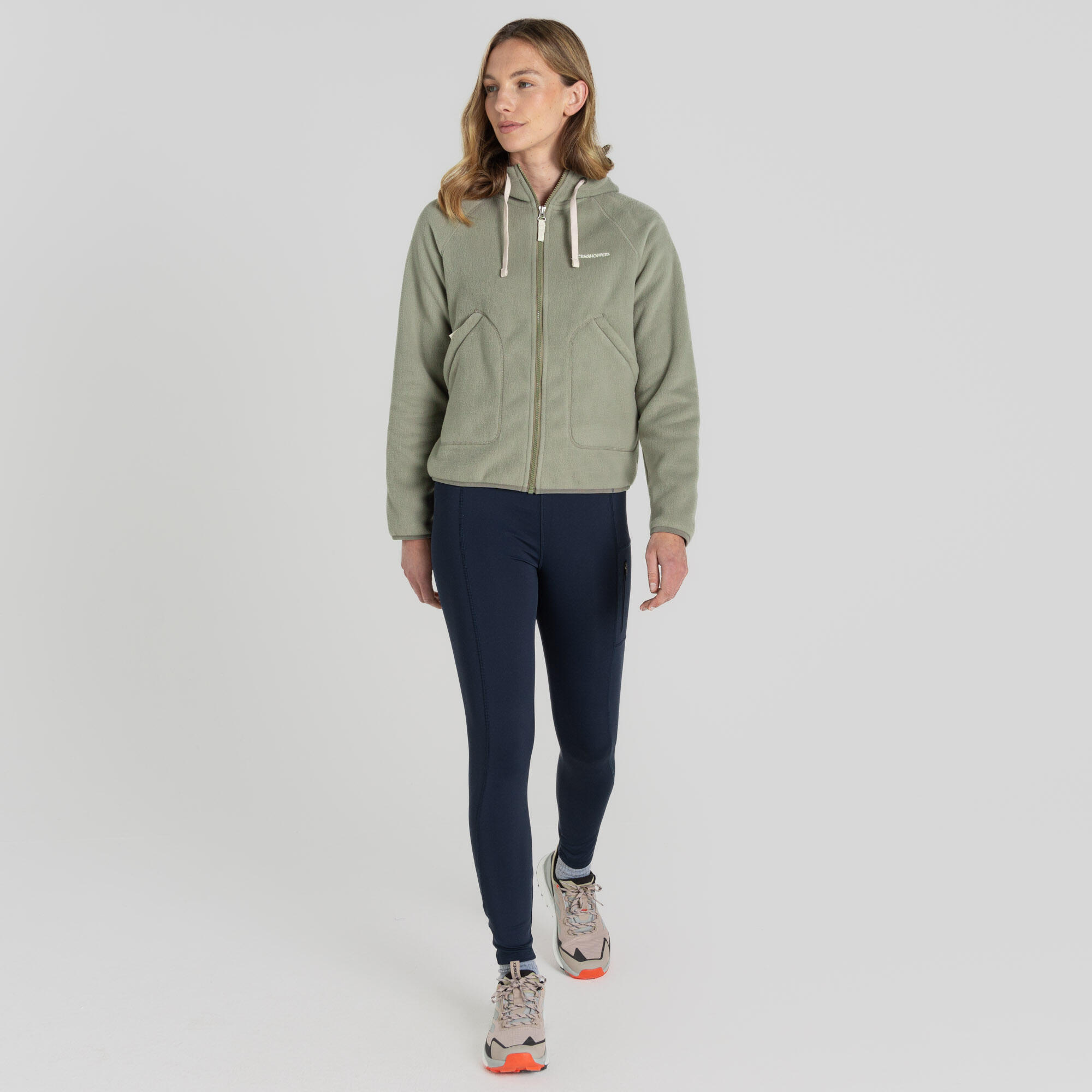 Womens Grainne Hooded Fleece Jacket 3/6
