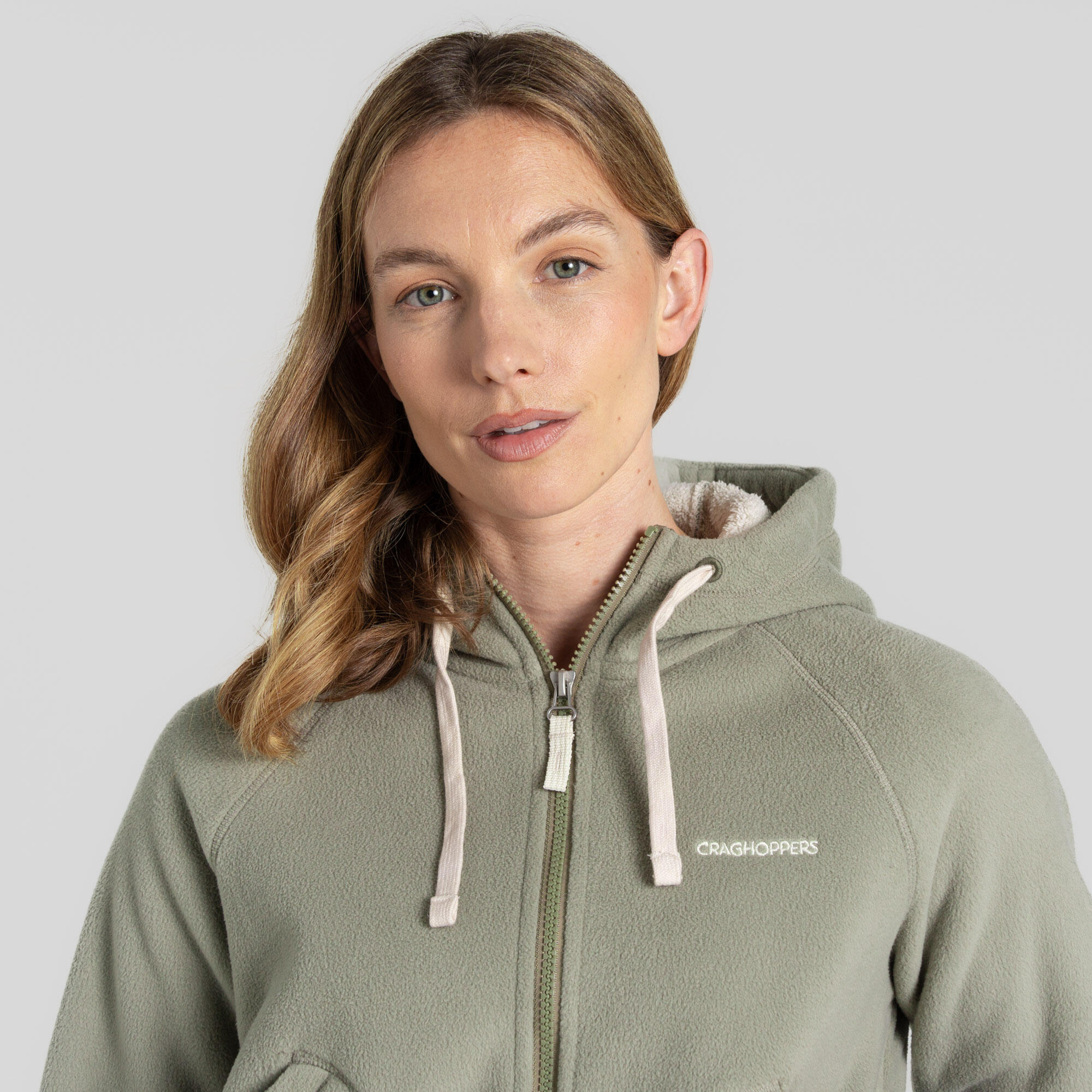 Womens Grainne Hooded Fleece Jacket 5/6