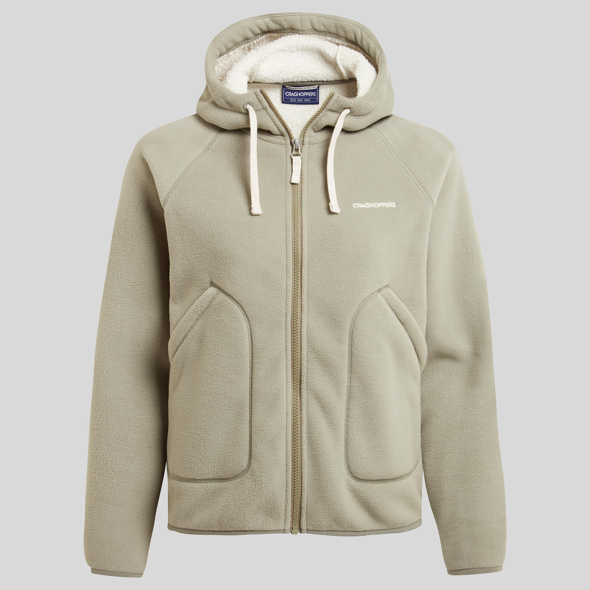 Womens Grainne Hooded Fleece Jacket 6/6